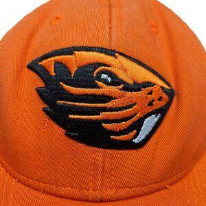 Top Of The World OSU Oregon State Beavers Mesh Snapback Trucker Hat Orange & Whi